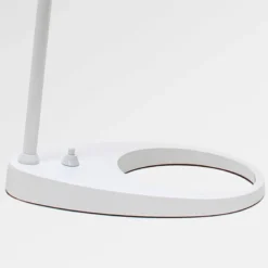 Lámpara JACOBSEN de mesa, réplica, Blanco