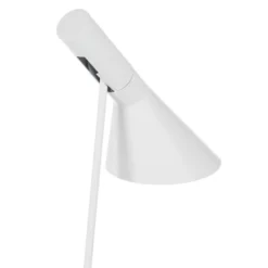Lámpara JACOBSEN de pie, réplica, Blanco