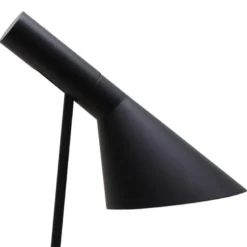 Lámpara Jacobsen de pie, réplica, Negro