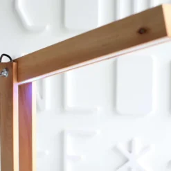 Lámpara Led de madera CARFI 40