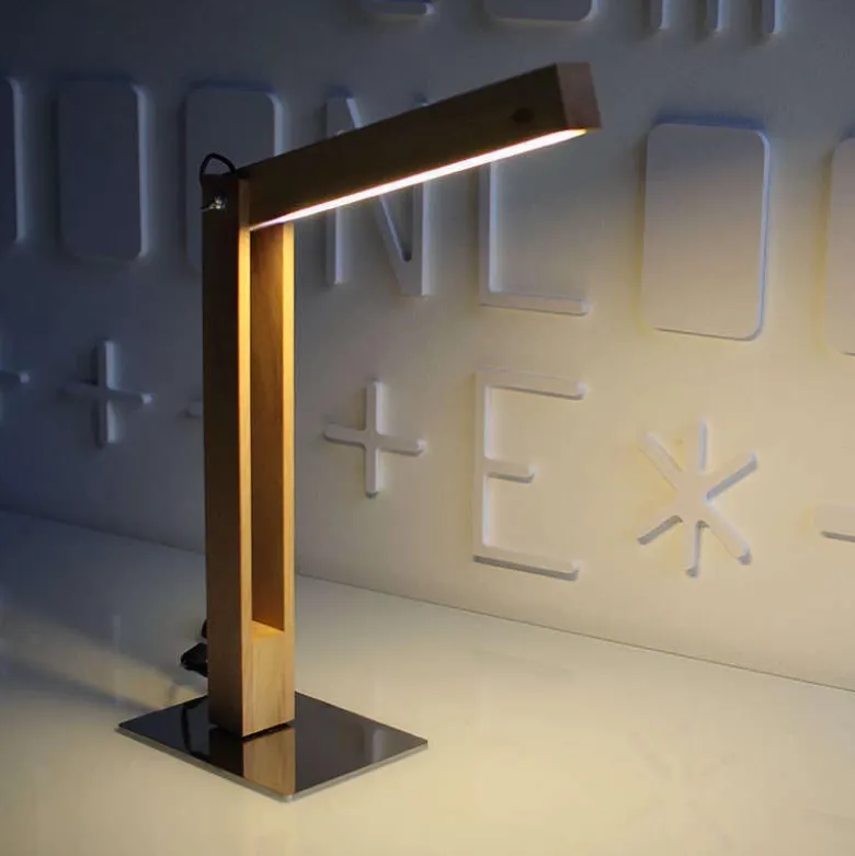 Lámpara Led de madera CARFI 50