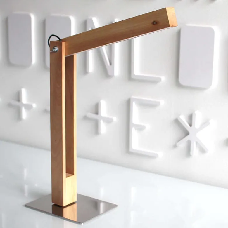 Lámpara Led de madera CARFI 50