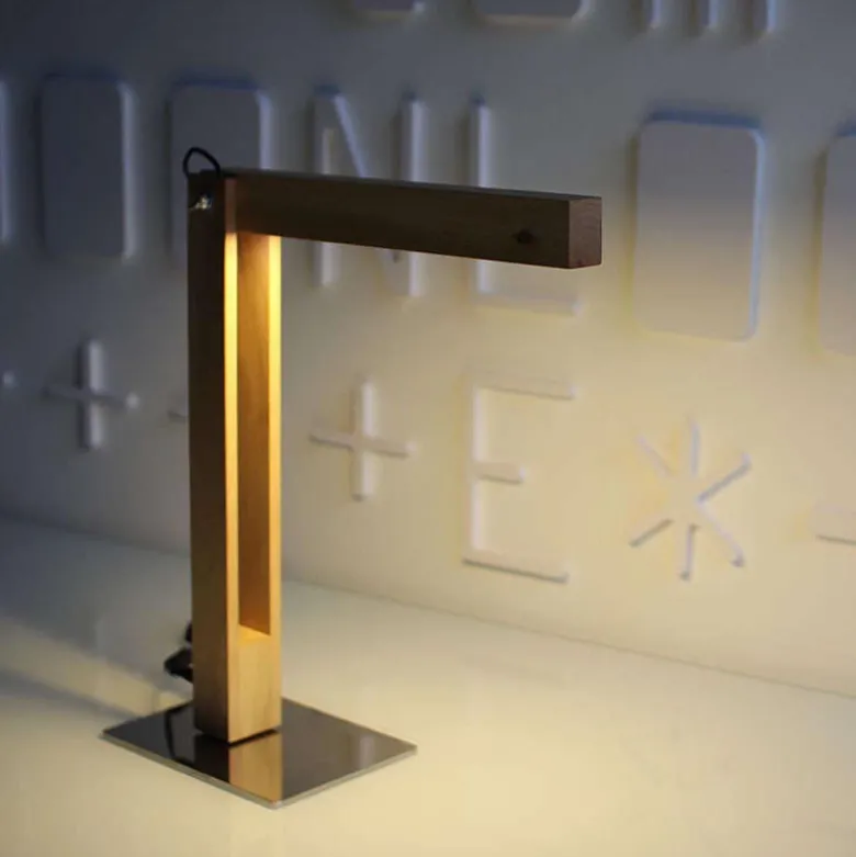 Lámpara Led de madera CARFI 50