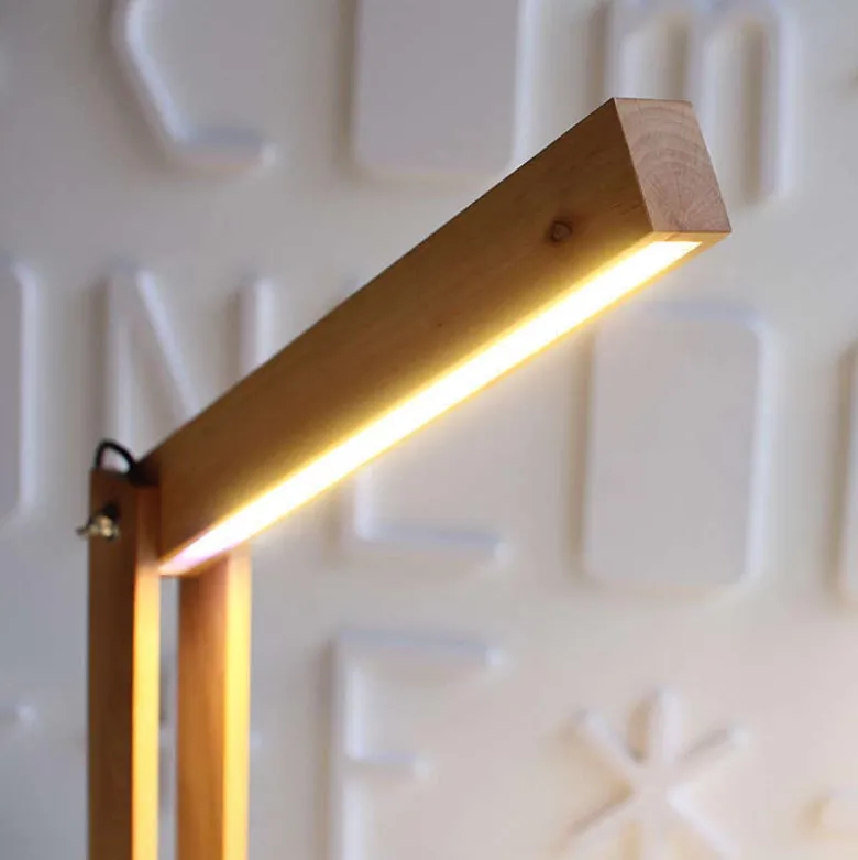 Lámpara Led de madera CARFI 50