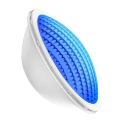 Lámpara LED PAR56 para piscinas, G53, 30W, AZUL Cristal