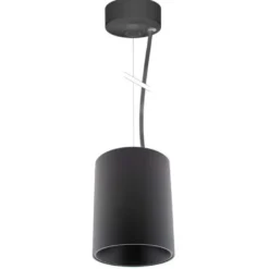 Lámpara Suspendida negra PROLUX Suspend Housing Round Ø110