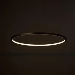 Luminaria colgante ELIX, 36W, blanco, Ø57cm