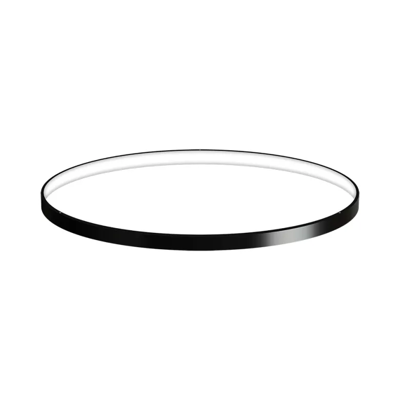 Luminaria colgante ELIX, 36W, negro, CCT Ajustable, Ø57cm