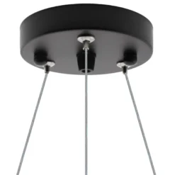 Luminaria colgante o superficie PULL, Ø600mm, 50W, negro