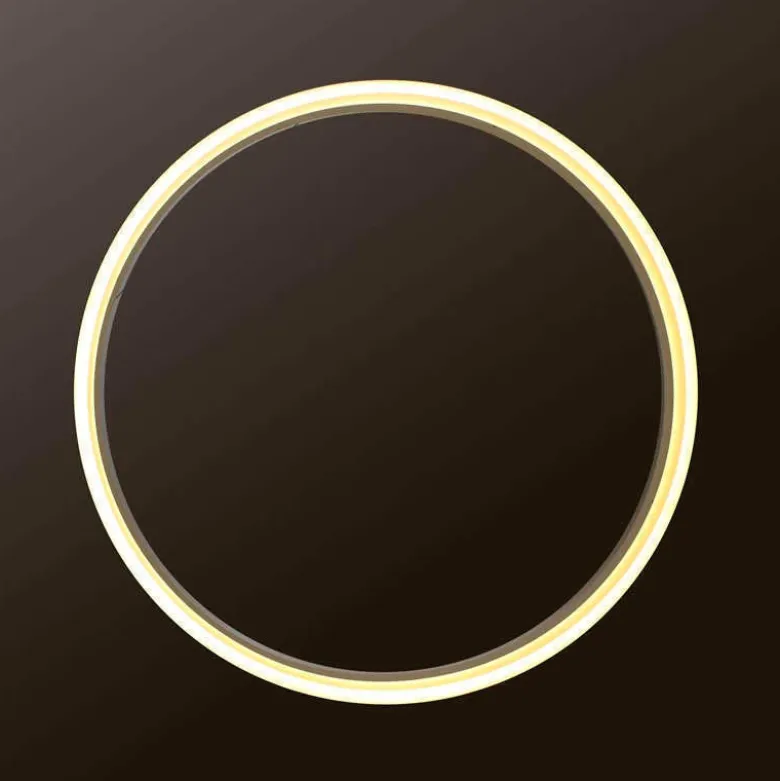 Luminaria colgante RING 43W, Ø60cm
