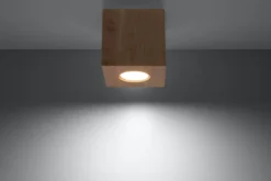 Luminaria de Madera QUAD, GU10