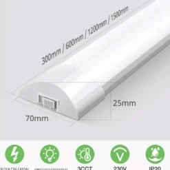 Luminaria Led de superficie SNOKE PRO, 9W, 30cm