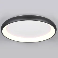 Luminaria superficie CYCLE, 80W, 810mm, CCT, negro
