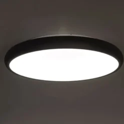Luminaria superficie CYCLE, 100W, 1010mm, CCT, negro