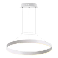 Luminaria superficie o suspendida RING 37W, Ø600mm
