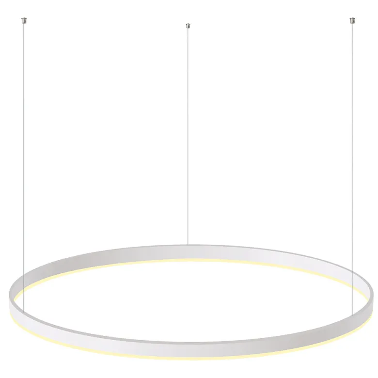 Luminaria superficie o suspendida RING 56W, Ø900mm