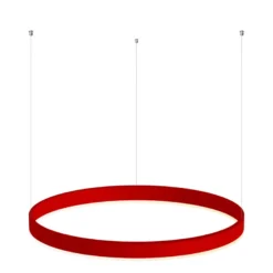 Luminaria superficie o suspendida RING 95W, Ø1500mm
