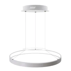 Luminaria superficie o suspendida CYCLE IN, 45W, blanco, Ø40cm