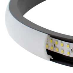 Luminaria superficie o suspendida CYCLE IN, 80W, blanco, Ø70cm