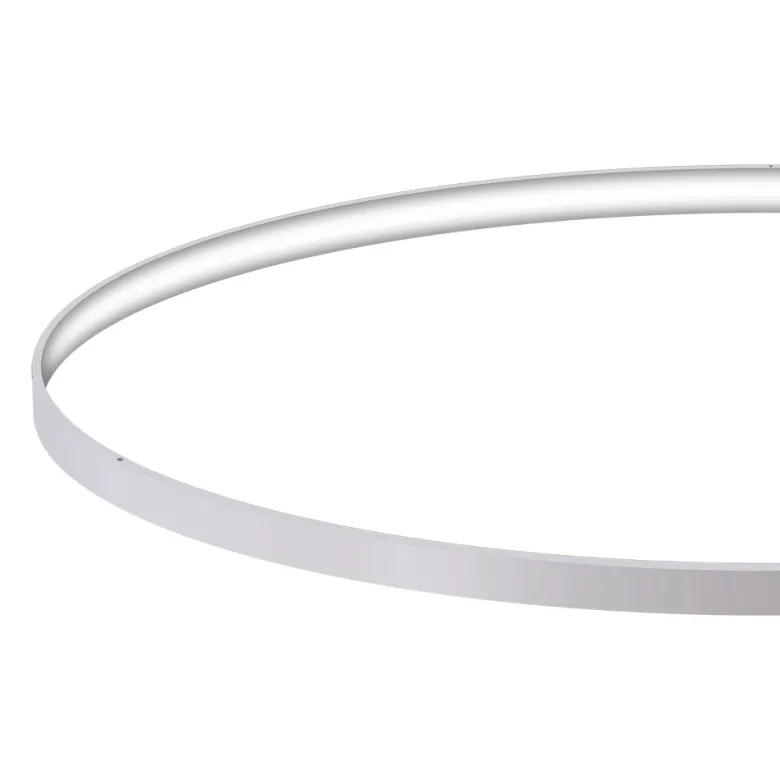 Luminaria superficie o suspendida CYCLE IN, 120W, blanco, Ø100cm