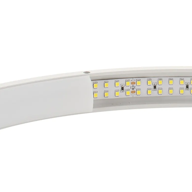 Luminaria superficie o suspendida CYCLE IN, 120W, blanco, Ø100cm