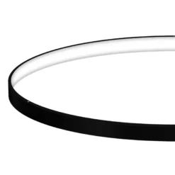 Luminaria superficie o suspendida CYCLE IN, 80W, antracita, Ø70cm