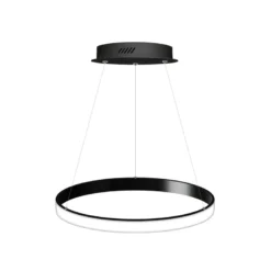 Luminaria superficie o suspendida CYCLE OUT, 38W, antracita, Ø40cm