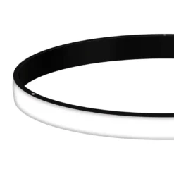 Luminaria superficie o suspendida CYCLE OUT, 38W, antracita, Ø40cm