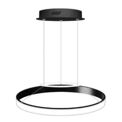 Luminaria superficie o suspendida CYCLE OUT, 38W, antracita, Ø40cm