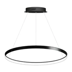 Luminaria superficie o suspendida CYCLE OUT, 66W, antracita, Ø70cm