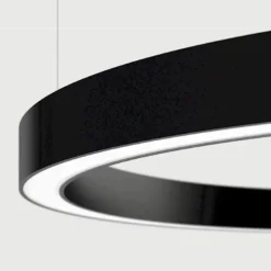 Luminaria superficie o suspendida MOON, 70W, radio 600mm, blanco