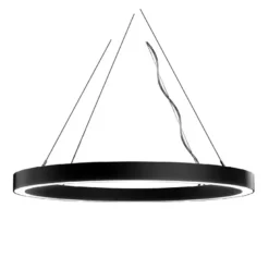 Luminaria superficie o suspendida MOON, 160W, Ø1400mm, blanco