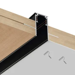 MAGNETIC TRACK empotrado Carril negro 2m
