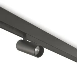 MAGNETIC TRACK empotrado Carril negro 2m