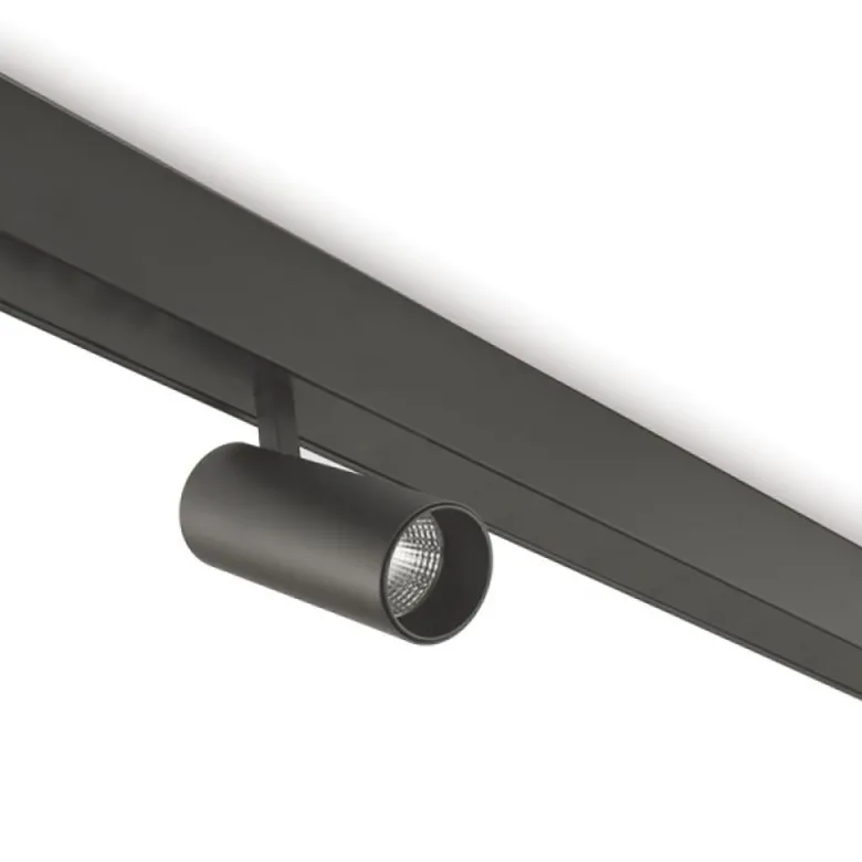 MAGNETIC TRACK empotrado Carril negro 2m