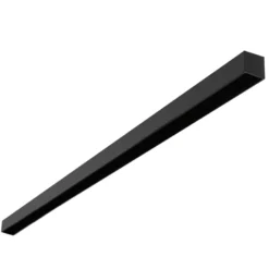 MAGNETIC TRACK 16mm Ultra Thin superficie Carril negro 1m