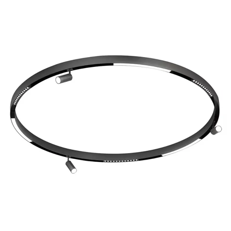 MAGNETIC TRACK ROUND Carril negro 900mm