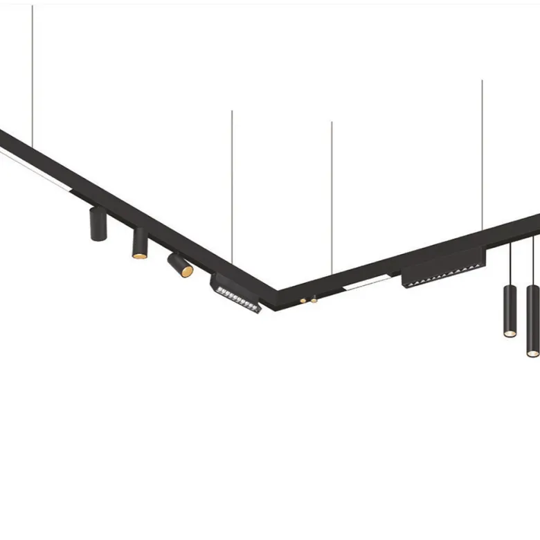 MAGNETIC TRACK superficie Carril negro 1m