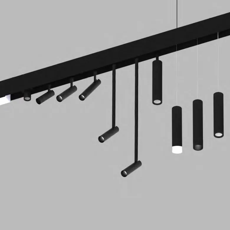 MAGNETIC TRACK superficie Carril negro 1m