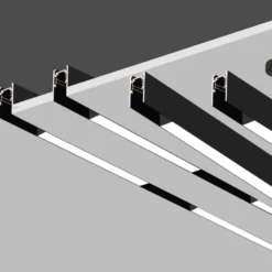 MAGNETIC TRACK superficie Carril negro 1m