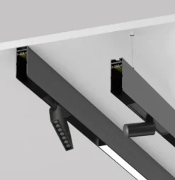 MAGNETIC TRACK superficie Carril negro 1m