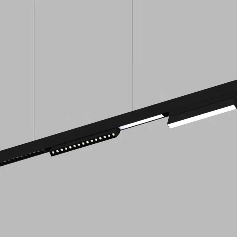 MAGNETIC TRACK superficie Carril negro 2m
