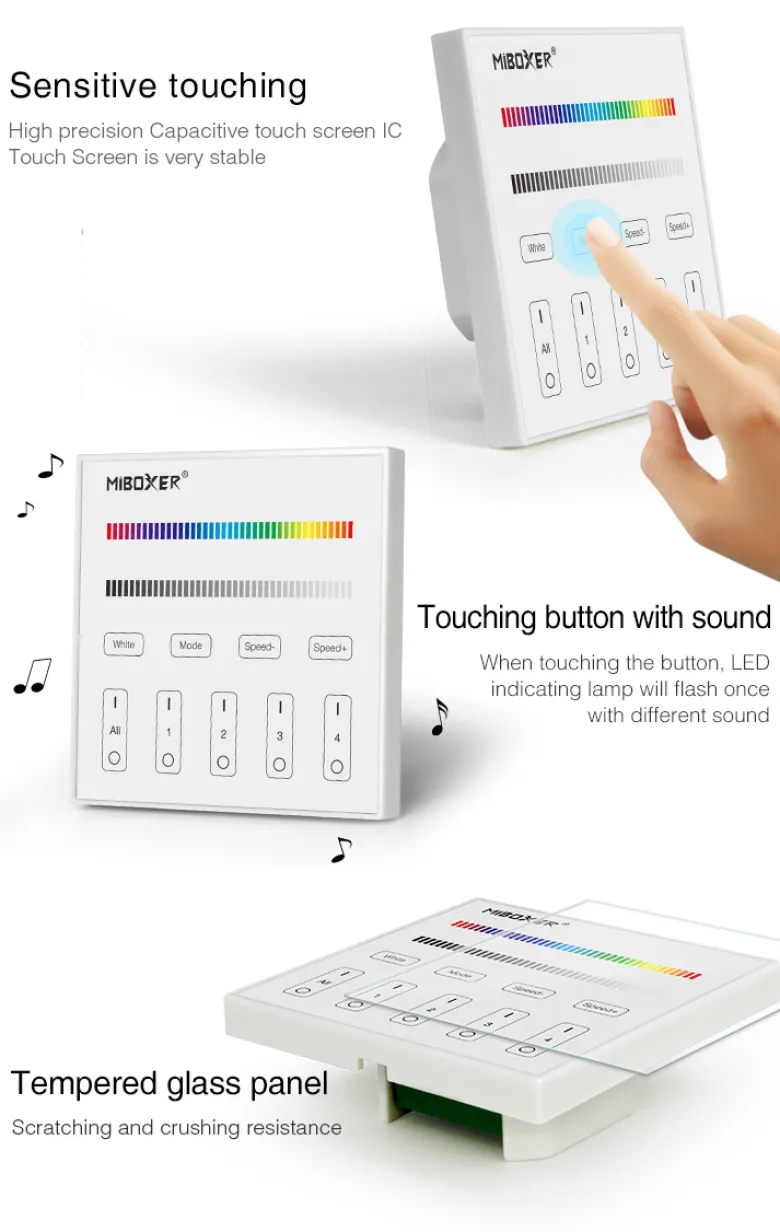 Master Control RGB, DMX512, 2.4Ghz RF