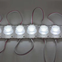 Módulo Led 1xSMD3535, lente 10*30°, DC12V, 2.4W, IP65