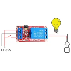 Módulo Relé DC12V - 220V