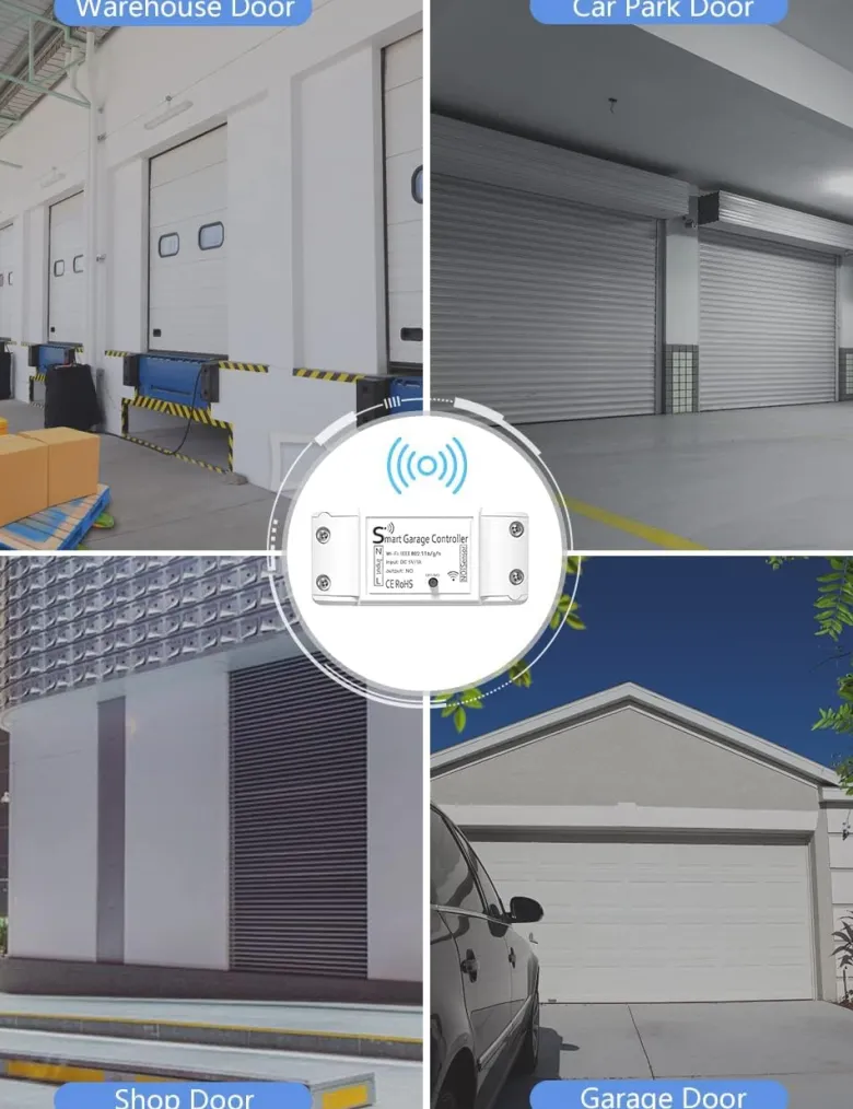 Módulo WiFi Apertura de Puertas de Garaje