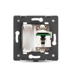 Mecanismo de empotrar enchufe Red RJ45, gris LIVOLO