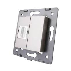 Mecanismo de empotrar HDMI, gris LIVOLO