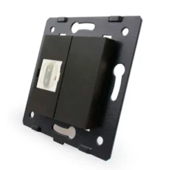 Mecanismo de empotrar HDMI, negro LIVOLO