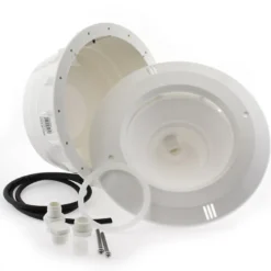 PACK Lámpara LED PAR56 para piscinas, G53, 45W, Acero Inox.+ Housing